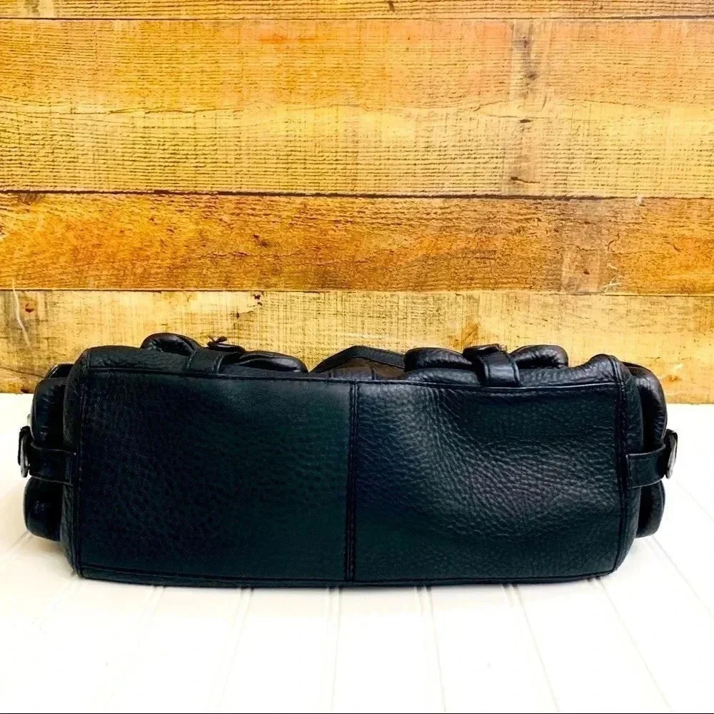 Cole Han Leather Drawstring Purse - Picture 6 of 8